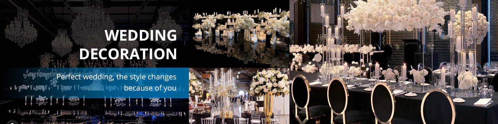 Crystal Glass Candelabra