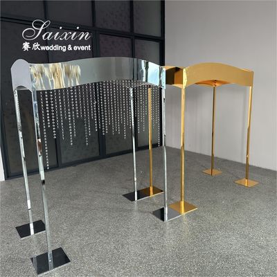 Luxury  Large  Silver Metal stand For Wedding Centerpieces