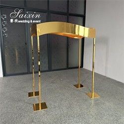 Luxury  Large  Silver Metal stand For Wedding Centerpieces